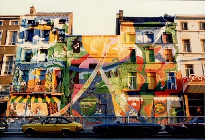 Ein Lichtblick im Stadtteil Noordwijk: die Geschichte von 22 riesigen Wandgemälden